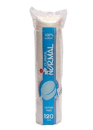 Ватні диски 120 шт vdn-014 тм normal clinique