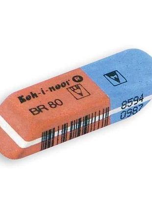 Гумка червоно-синя 6521/80, k-і--n тм leader