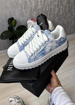 Numeris atelier paint wash denim blue