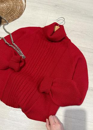Качественный теплый свитер oversize