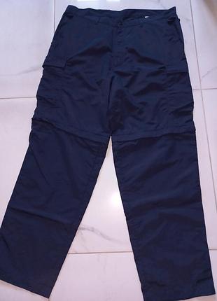 Мужские треккинговые брюки-трансформеры berghaus 2-в-1 (карго / шорты)