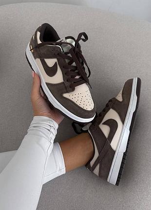 Кросівки жіночі nike sb dunk sail light orewood brown
