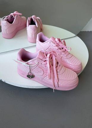 Кроссовки женские nike air force 1 low «valentines day’ pink foam