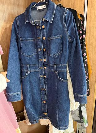 Сукня джинсова zara