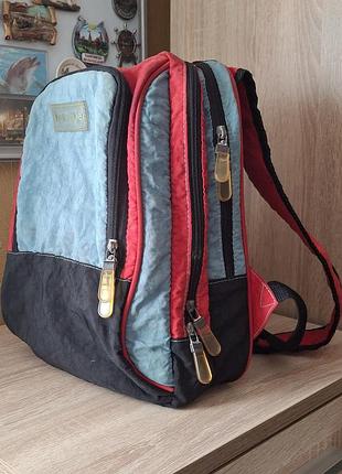 Компактный рюкзак teen style 3 отделения школьный подростковый