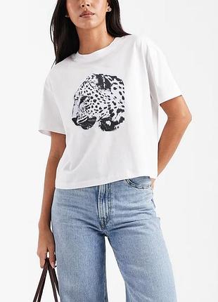 Женская футболка оверсайз бокси new look boxy t-shirt р. м