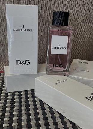 Жіночі парфуми dolce & gabbana l'imperatrice 3 100 ml туалетна вода 100 ml (поздовжні габбана імператриця)