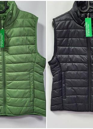 Женские жилетки benetton, оригинал, новые, размеры s, м