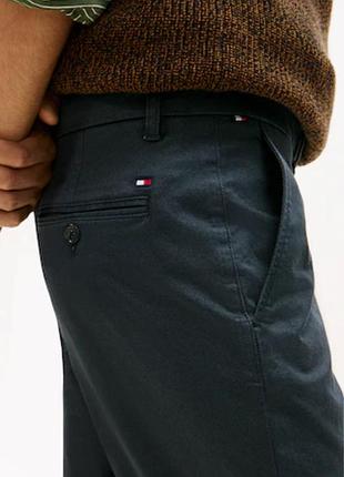 Мужские синие брюки чинос tommy hilfiger (w34 / l32), 100% хлопок