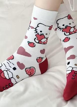 Шкарпетки hello kitty носки hello kitty