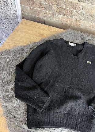 Шерстяний светр lacostе 4