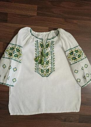 Вишиванка льон