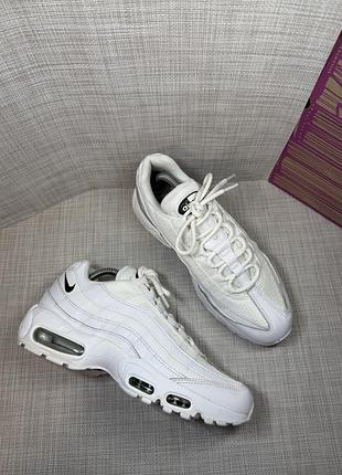 Оригінальні кросівки nike  air max 95 шкіряні