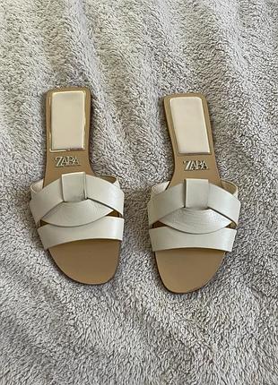 Тапочки, шльопки zara, 37 розмір