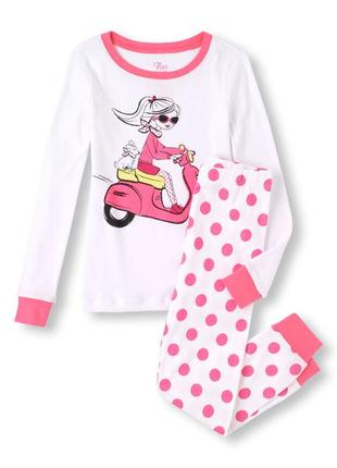 Пижамы хлопковые childrens place сша top and pants возраст 4 года в наличии