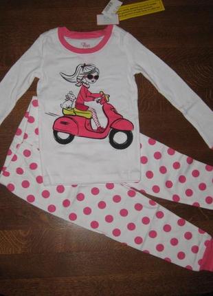 Пижамы хлопковые childrens place сша top and pants возраст 4 года в наличии3 фото