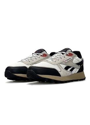 Reebok classic leather winterized grey white black