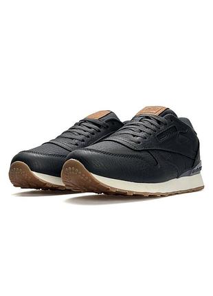 Reebok classic leather grey brown