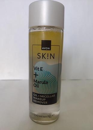 Міцелярна вода skin vit e+ marula oil