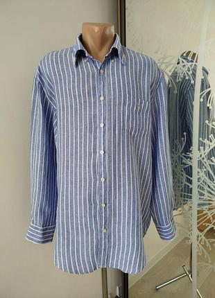 Сорочка льон gant