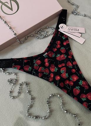 Купальник плавки стрінги вікторія секрет оригінал victoria’s secret