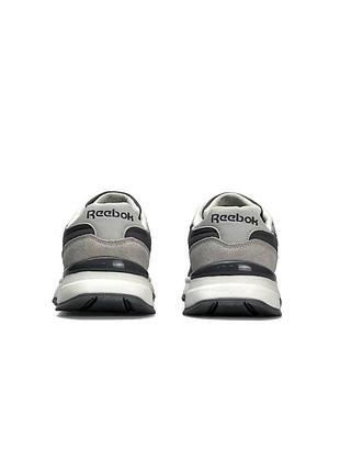 Reebok classic grey white 5