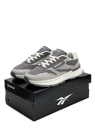 Reebok classic grey white 2