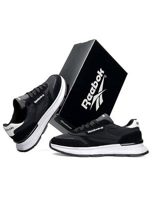 Reebok classic black white 2