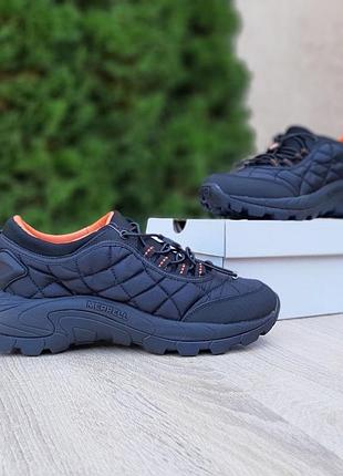 Мужские зимние кроссовки merrell ice cup moc, зимние мужские кроссовки, кроссовки merrell ice cap moc, люкс