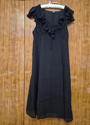 Новое черное платье old navy / xl