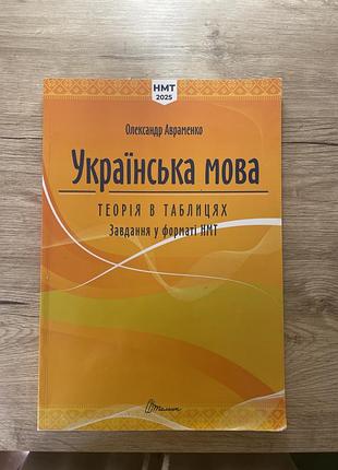 Посібник з української мови (о. авраменко) для нмт. стан чудовий.