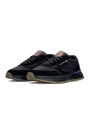 Reebok classic black brown