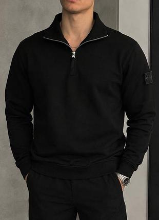 😍зіп-світшот 1/3 stone island