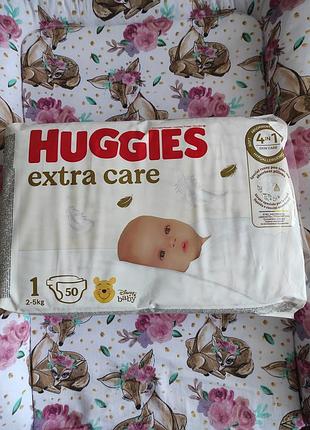 Подгузники huggies extra care