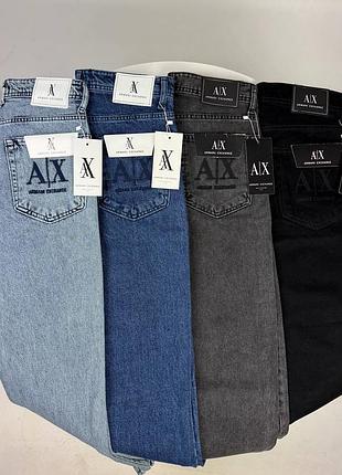 Джинси armani exchange (блакитні / сині / темно-сірі / чорні)
