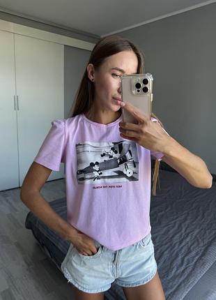 Жіноча футболка zara, розмір м