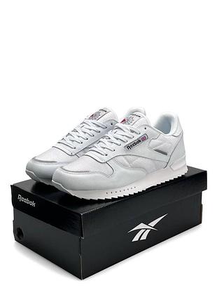 Reebok classic new all white 3