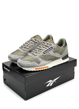 Reebok classic new khaki white 3