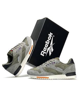 Reebok classic new khaki white 2