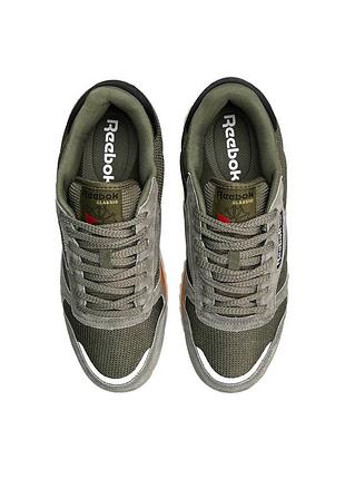 Reebok classic new khaki white 4