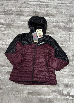 Жіноча куртка adidas terrex primaloft пухова на прімалофті оригінал