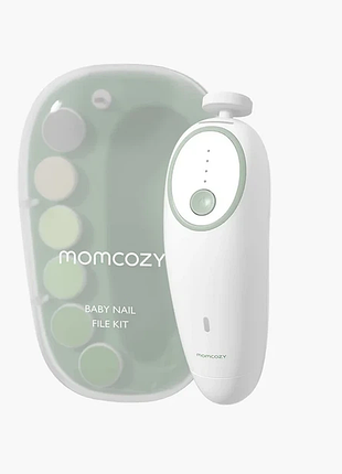 Дитяча електрична пилочка для нігтів momcozy nc02 — безпечно, швидко, без сліз