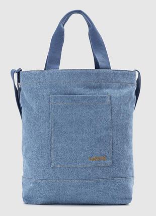 Джинсовая сумка levi's тоут