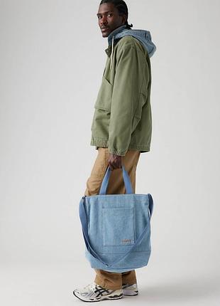 Джинсовая сумка levi's тоут 4