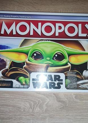 🎲 monopoly star wars the mandalorian — нова, запакована