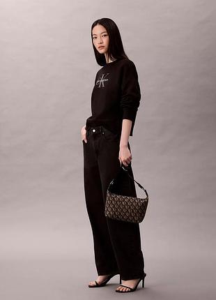 Текстильная сумка через плечо calvin klein