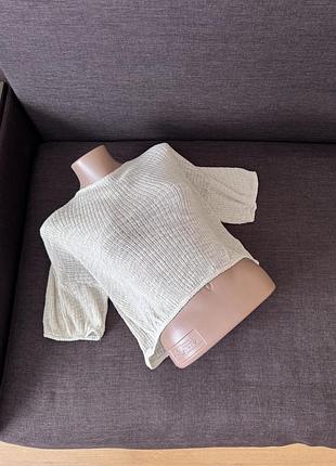 Футболка вʼязана massimo dutti