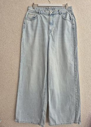 Жіночі широкі джинси палаццо труби  wide leg