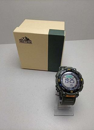 Наручные часы б/у casio pro trek prg-340-3er