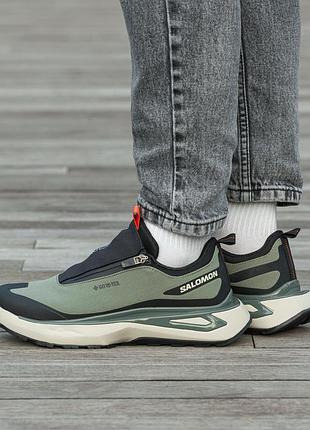 Кросівки salomon odyssey gore-tex haki